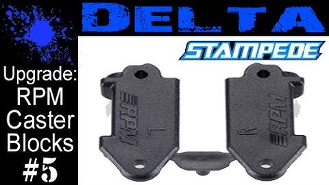 Traxxas Stampede VXL- RPM Caster Blocks [Delta]