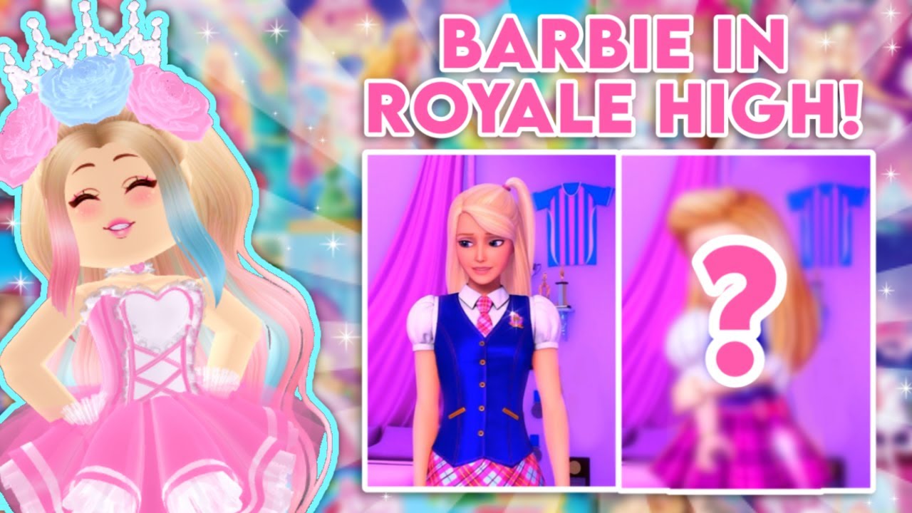 BARBIE MOVIE Outfits in ROYALE HIGH! 💗 Recreating Barbie's Looks in Roblox Royale  High 2023 