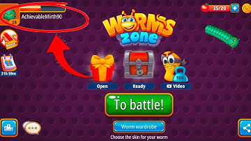 how to change name in WORMS zone ||worms zone