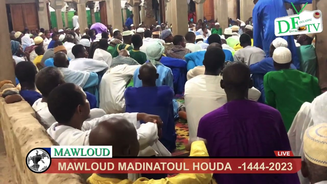 Mawloud à Madinatoul Houda ( 1445-2023) Thierno Mounirou préside la veille religieuse