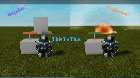 How to make an exploding wall (Roblox) Part 2