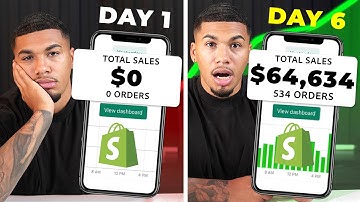 I Tried Dropshipping for 7 Days with $100 (Episode 1)