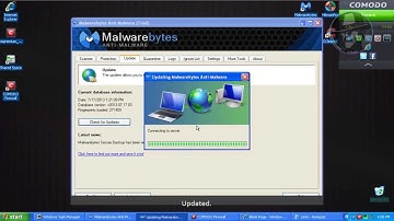Malwarebytes Anti-Malware Pro with Comodo Firewall - Combination test