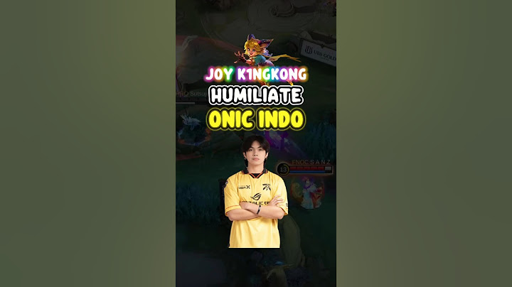 K1NGKONG Humiliate Onic Indo!!  #mobilelegends  #mlbb #onic #onicph #kairi #kinkong #esl #mpl