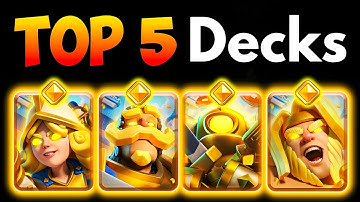 Top 5 BEST Decks for Every Hero in Clash Royale 