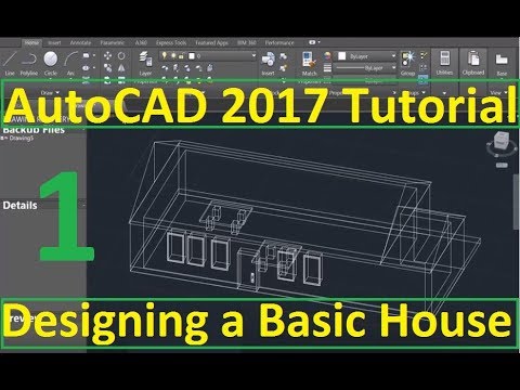 beginner-tutorial-1-(autocad-2017)---designing-a-basic-house