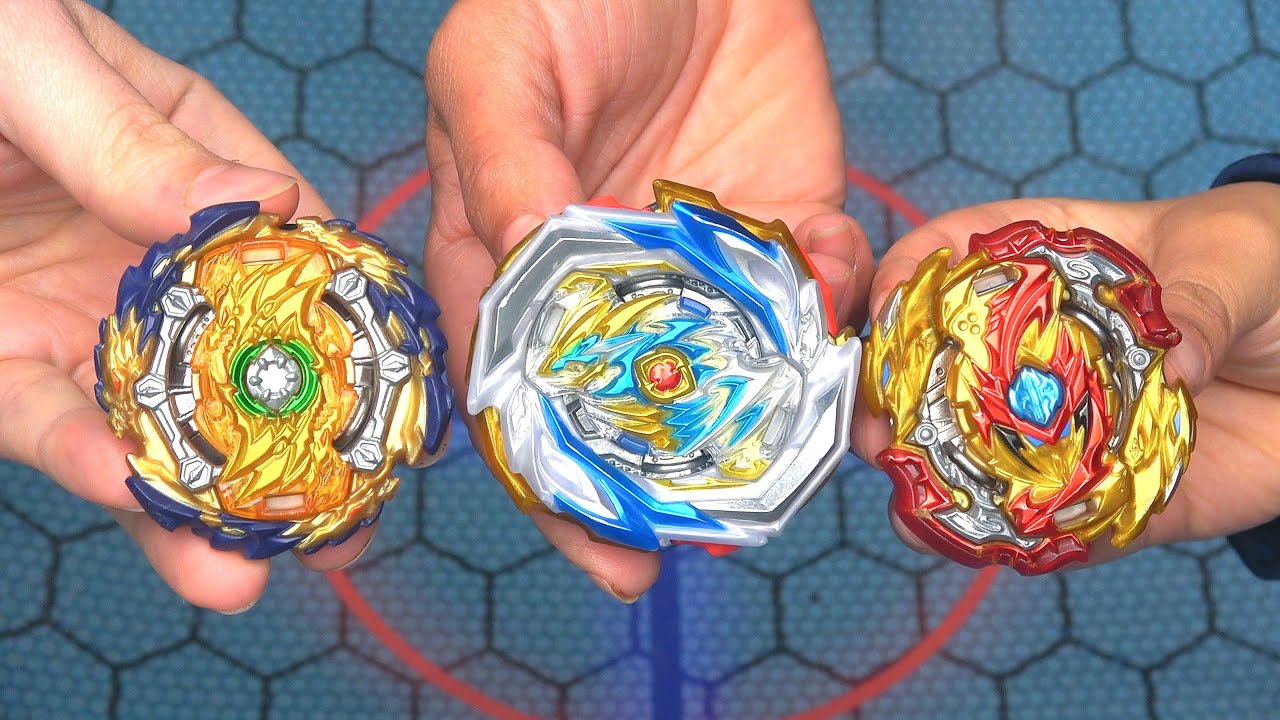 IMPERIAL DRAGON vs LORD SPRIGGAN vs WIZARD FAFNIR | Beyblade Burst