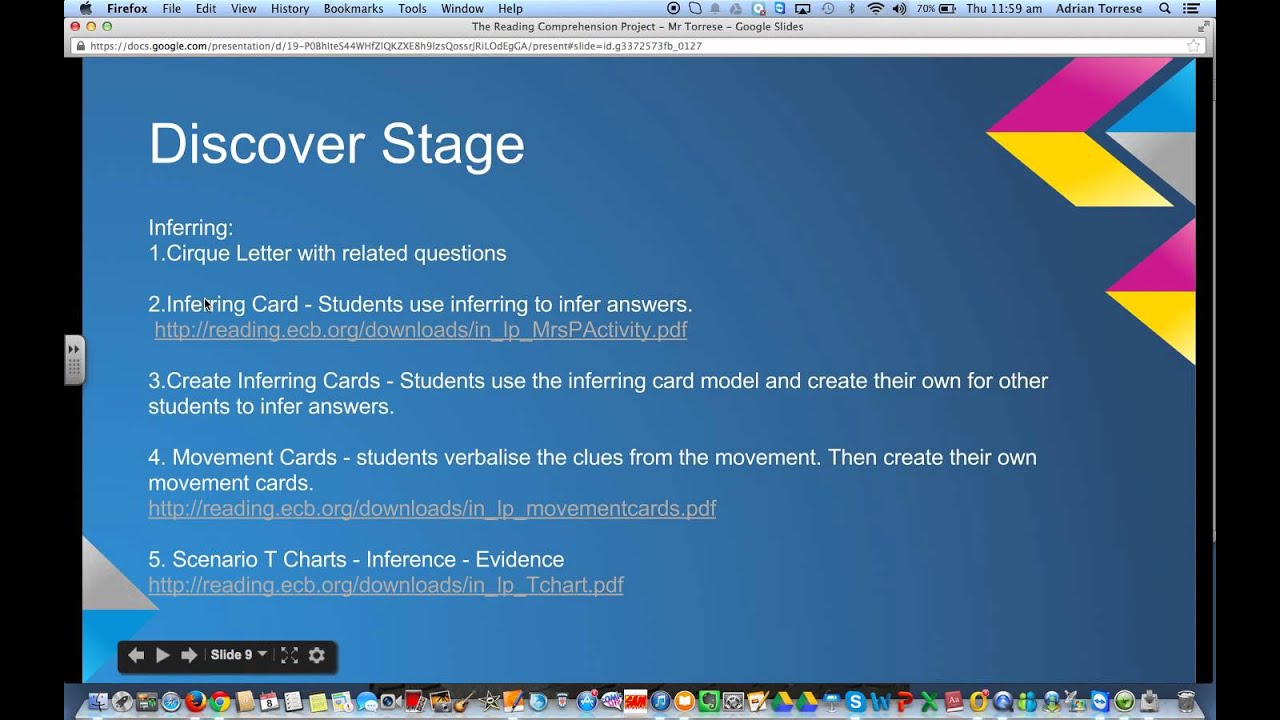 reading comp project video - YouTube