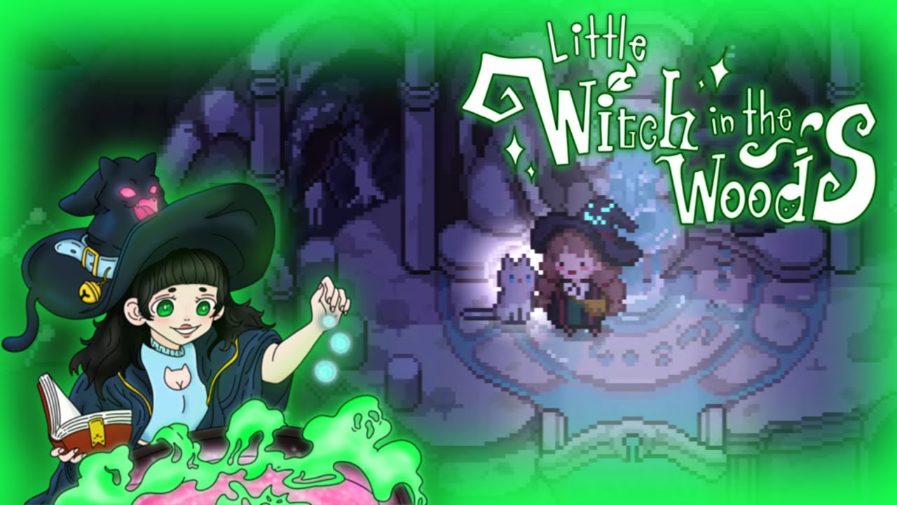 Little Witch in the Woods - Planetary Puzzle and Help From The Cat