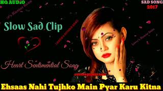 Ehsaas Nahi Tujhko Main Pyar Karu Kitna ~Heart Sad ! Alka Yagnik ~ -by- ♫♥♫ janib Rizwan♫♥♫