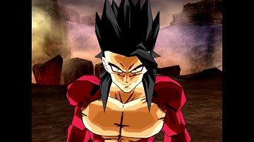 Gohan ssj4 [Remake] vs Dark Broly ssj4  - [DBZ IW] modding showcase