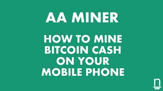 How To Mine Bitcoin Cash On Your Mobile Phone screenshot 5