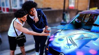 Spray Paint Prank On Friends Car Gone Horribly Wrong