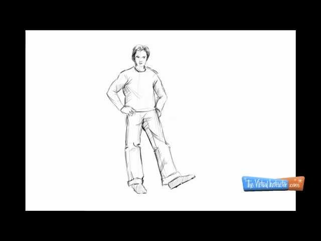 Person Standing Base Sketch: A Comprehensive Guide for Artists 3 sddefault