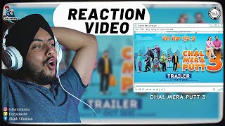 Reaction on Chal Mera Putt 3 (Trailer) | Amrinder Gill | Simi Chahal