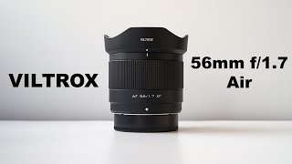 : Viltrox 56mm f/1.7 Air.      APS-C