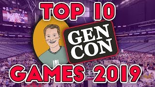 Top 10 BEST New Board Games from Gen Con 2019! | Good Luck High Five Board Games