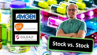 Amgen vs GlaxoSmithKline vs Gilead fundamental analysis | Best pharma stock to BUY | AMGN GSK GILD