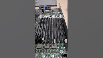 Lets install 18 ram modules! #shorts #DATA #datacenter #tech #fyp #RAM