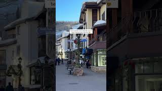 ✨ Welcome to one of the most beautiful towns in the United States! ✨ Vail Colorado is the perfect