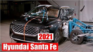 Полный краш тест Hyundai Santa Fe 2021