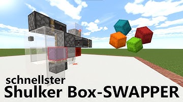 SHULKER BOX SWAPPER in Minecraft [EASY TUTORIAL]