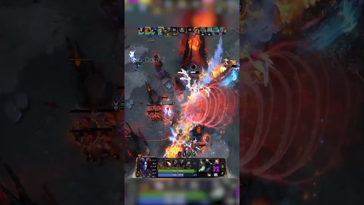 Queen of Pain rampage !!! Reigns Supreme! 👑 | Queen of Pain Dota 2 