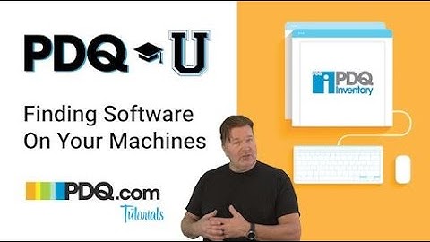 Finding Software On Your Machines in PDQ Inventory