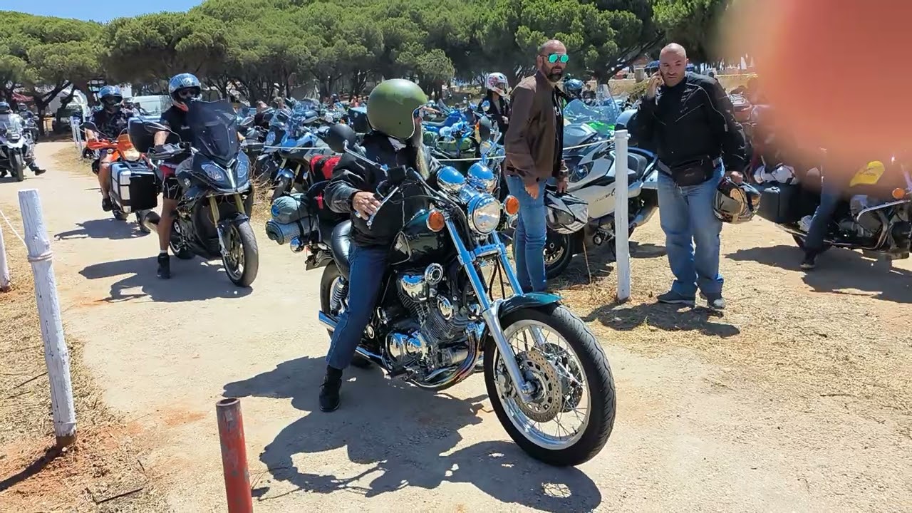 concentração de motos internacional. Moto clube Faro 2023🏍️🏍️🏍️
