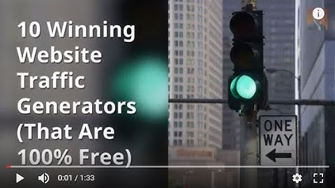 10 Free Website Traffic Generators