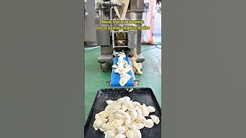 Make vegetarian dumplings with an automatic dumpling machine#dumplingmachine#fullyautomaticdumpling