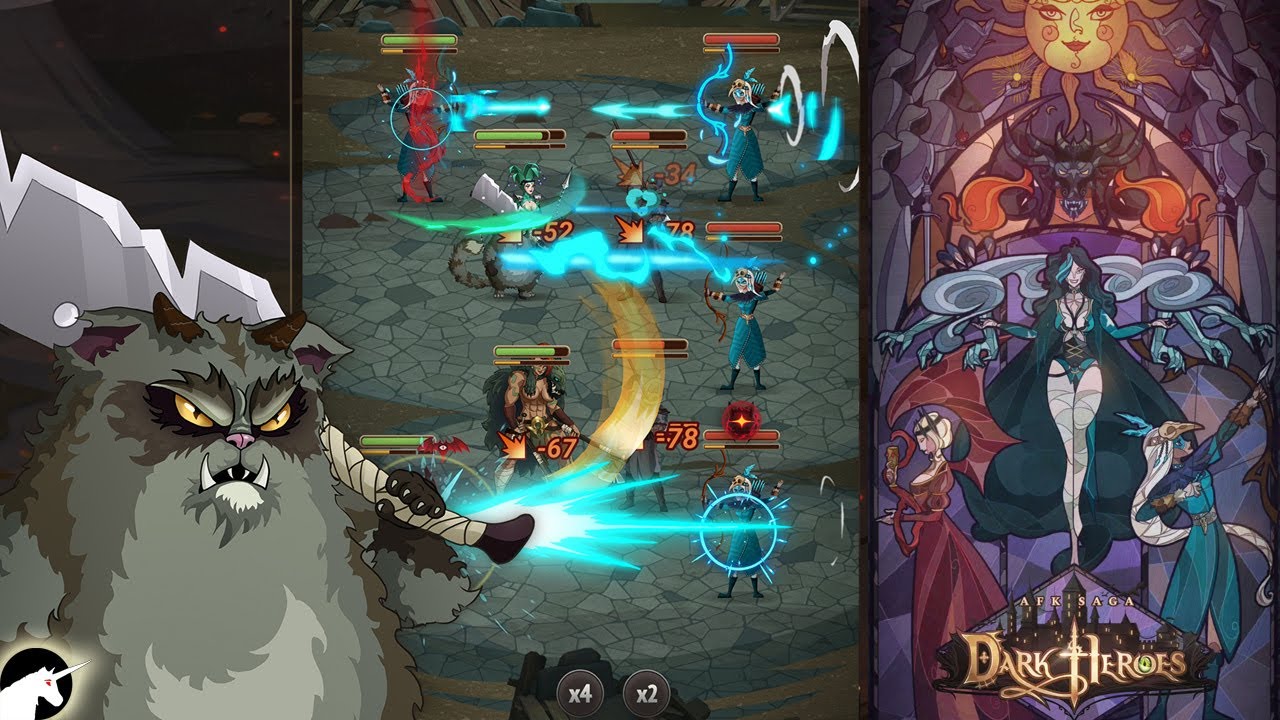Dark Heroes Fantasy AFK RPG gameplay - YouTube