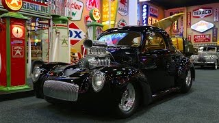 1941 Willys Coupe Start Up & Revs