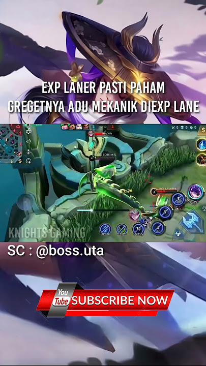 Exp Laner Pasti Paham Gregetnya Adu Mekanik Diexp Lane