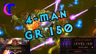 Diablo III Season 21 - 4man Greater Rift 150