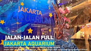 Walking Around JAKARTA AQUARIUM & SAFARI - Jalan Tour (Wahana 5D & Feeding Fish) Dunia Bawah Laut 4K