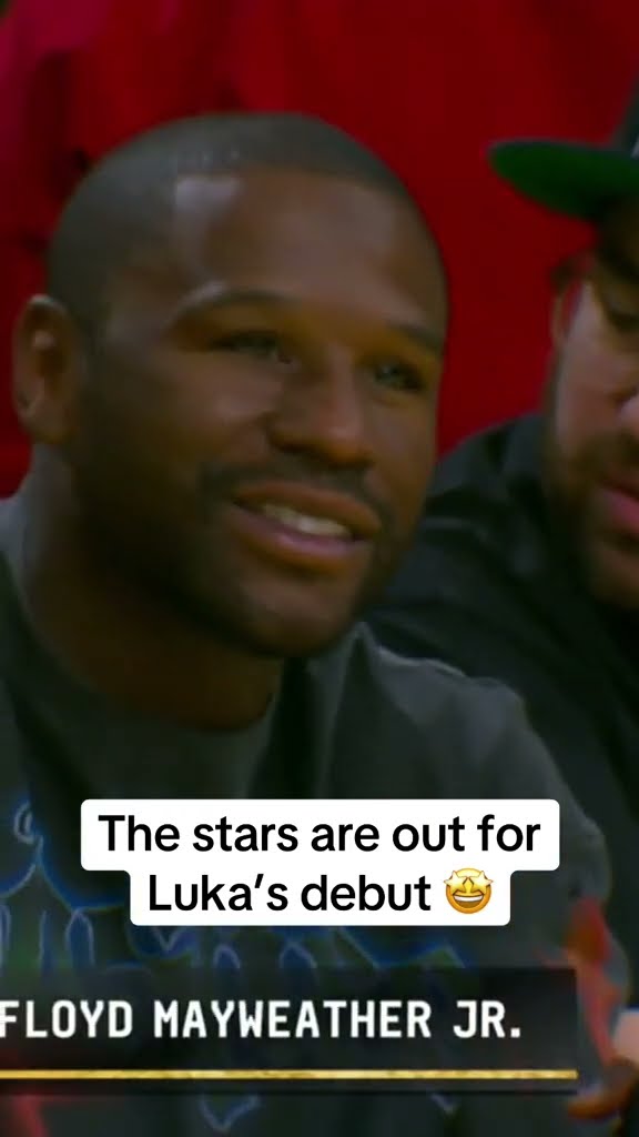 The stars are out to see Luka's Lakers debut ?