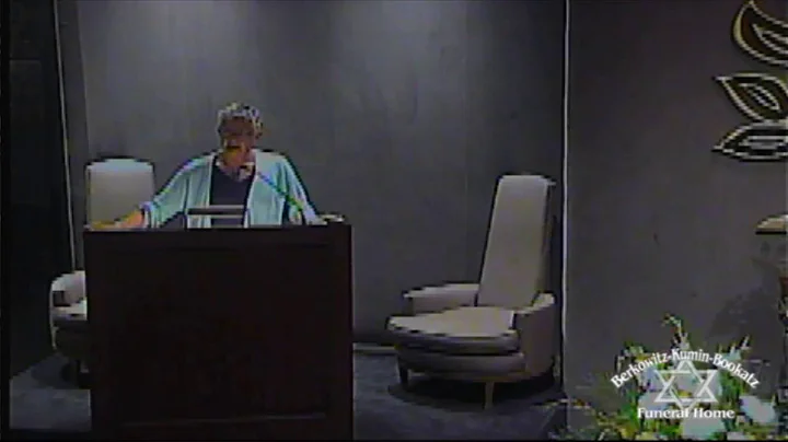 Linda Dailey Kaplan Funeral Service at Berkowitz-K...