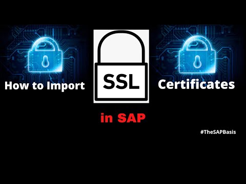 STRUST:How to Import/Deploy SSL Client Certificates in SAP System - Anonymous & Standard#TheSAPBasis