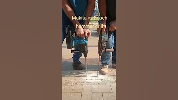 Makita VS Bosch Hammer Drill Shorts MrRam Hack Teck 