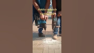 Makita VS Bosch hammer drill! #shorts# #MrRam Hack Teck#