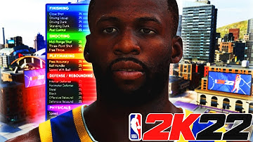 NBA 2K22 *NEXT GEN* DRAYMOND GREEN BUILD | DYNAMIC 2-WAY PLAYMAKING PF BUILD W/ SHOOTING & FINISHING