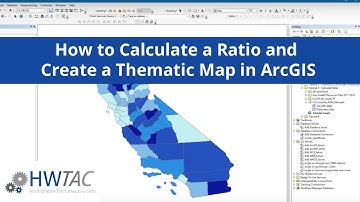 How to Calculate a Ratio and Create a Thematic Map in ArcGIS