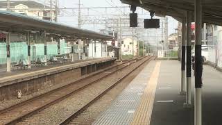 阪神8000系8211F直通特急姫路行き　藤江駅通過