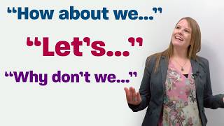 видео: ЛЕГКИЙ АНГЛИЙСКИЙ РАЗГОВОР: «Давайте...», «Как насчет...», «Почему бы нам не...?» картинка: ЛЕГКИЙ АНГЛИЙСКИЙ РАЗГОВОР: «Давайте...», «Как насчет...», «Почему бы нам не...?»