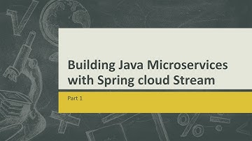 Microservices communication pattern using Spring Cloud Stream (part 1/4)
