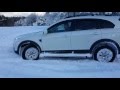 Captiva Yayla karda deneme2 Captiva on snow awd 2