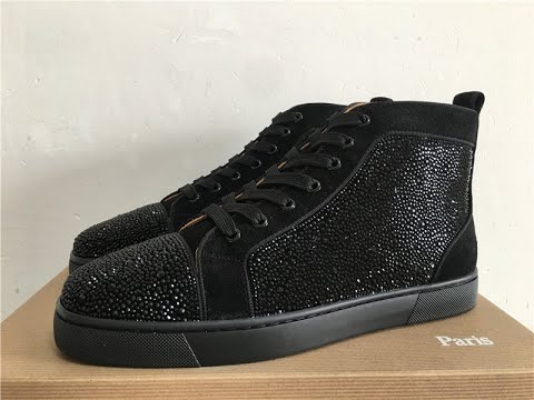 louboutin trainers high top