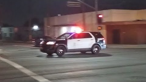LAPD Mission Units Responding x2
