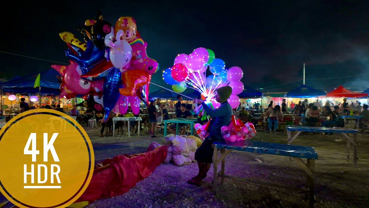 Philippines • Iligan City Carnival Walking Tour “Mugna sa Iligan 2024”  • 4k HDR